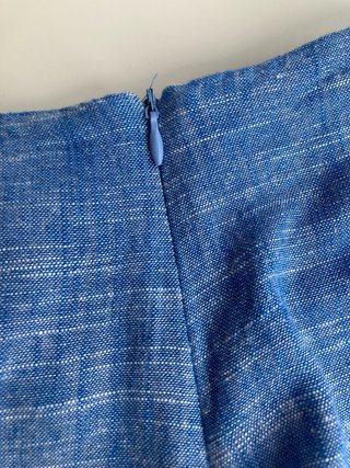 Minifalda pantalón Stradivarius azul