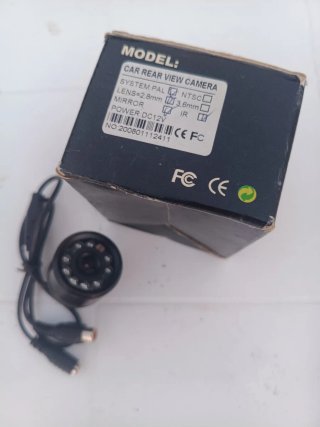 Cámara trasera coche con LED