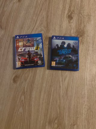 PS4 Need for Speed y The Crew 2