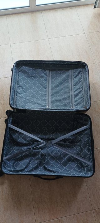 Maleta de viaje XL 100L tectake dorada