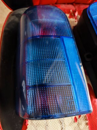 Pilotos traseros azules Citroën Berlingo