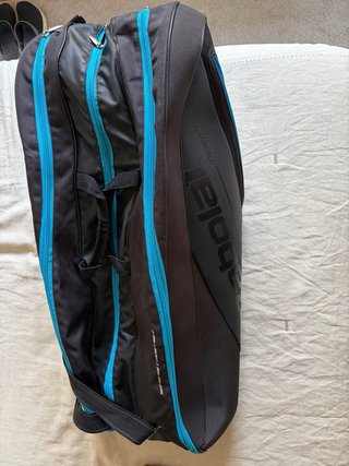 Raquetero Babolat Team Line Negro/Azul
