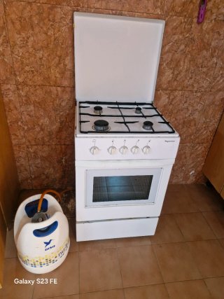 Cocina de gas Superset blanca