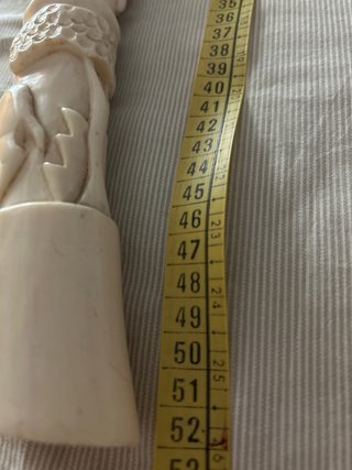 Cuernos imitación marfil