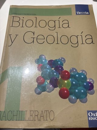 Biología y Geología 1º Bachillerato Tesela Libr...