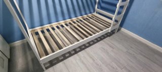 Cama litera blanca IKEA