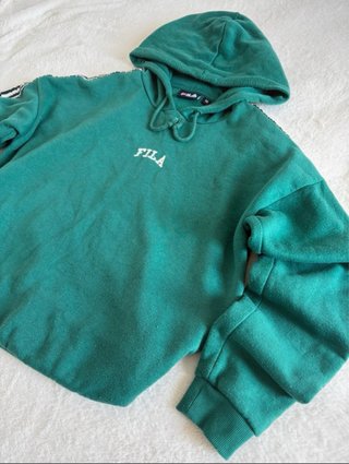 Sudadera Fila Verde con Capucha
