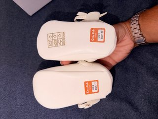 Sapatos Bebé Cozy Cub Brancos T.17