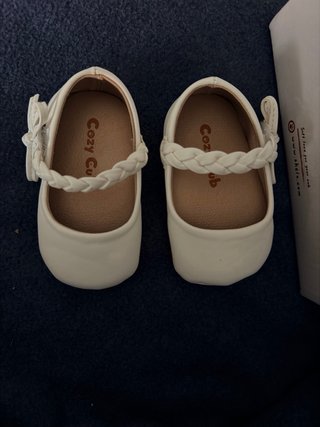 Sapatos Bebé Cozy Cub Brancos T.17