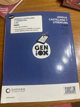 Lengua castellana y literatura 2o ESO