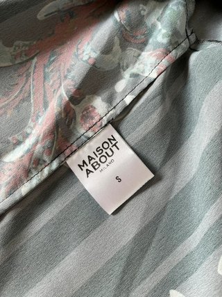 Maison About Milano black gray asymmetrical