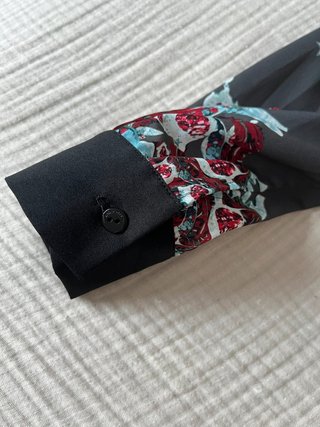 Maison About Milano black gray asymmetrical