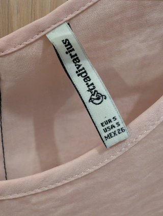 Camiseta tirantes rosa cremallera