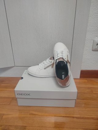 Zapatillas Geox Mujer Blancas Talla 39