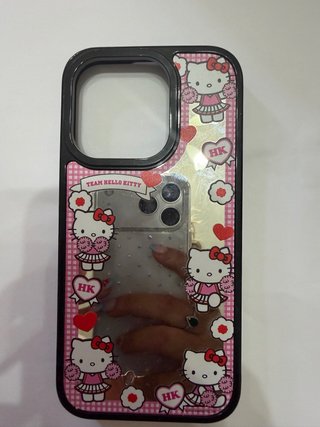 Funda iPhone 15 Pro Hello Kitty