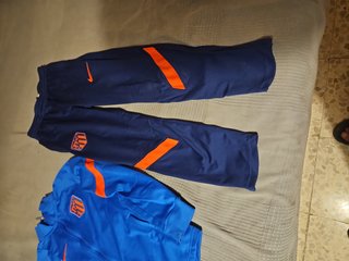 Chándal Atlético de Madrid Nike Niño Azul Naranja