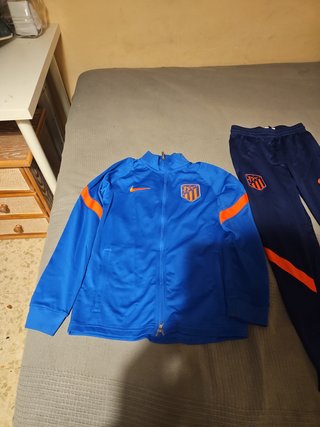 Chándal Atlético de Madrid Nike Niño Azul Naranja
