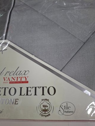 Completo letto matrimoniale cotone 100%