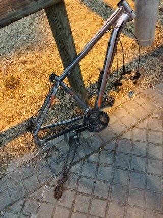 Cuadro Bicicleta Mérida Carbono