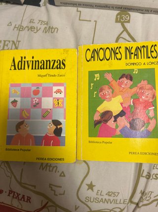 Libro Adivinanzas y Canciones Infantiles