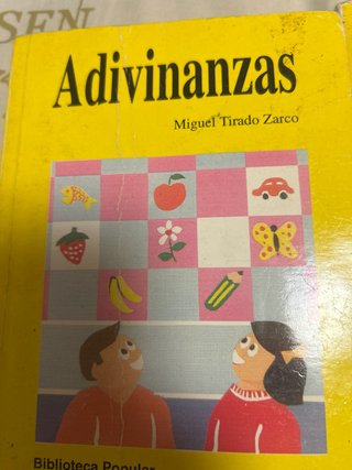 Libro Adivinanzas y Canciones Infantiles