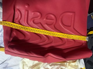 Bolso shopper grande Desigual rojo