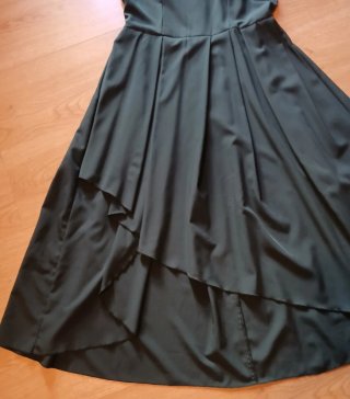 Vestido assimétrico - 14 anos