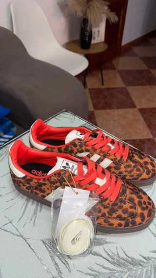 Zapatillas Adidas Leopard Print Mujer