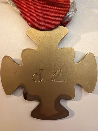Lote 5 Medallas Escolares Antiguas