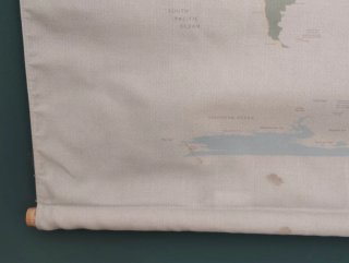 Mapa del mundo de tela pared marca NICE THINGS