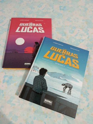 COMIC STAR WARS LAS GUERRAS DE LUCAS I y II.