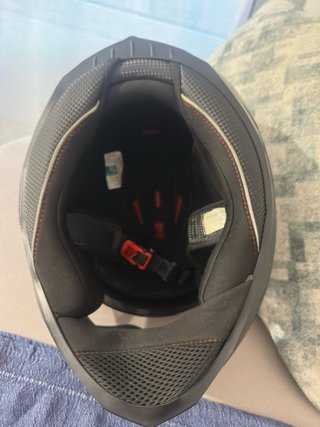 Casco Moto Talla XL Negro Mate