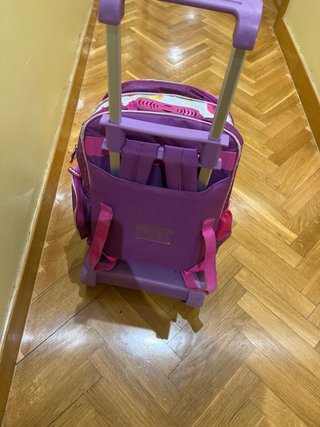 Mochila escolar Minnie con ruedas