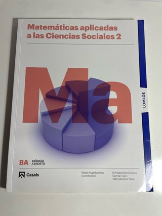 Matemáticas aplicadas a las Ciencias Sociales 2...