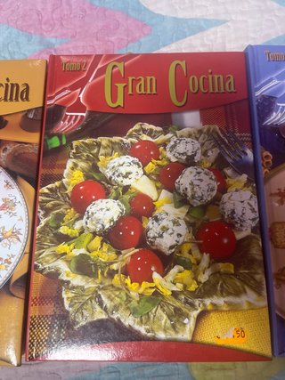 Tomo 1,2,3 Gran Cocina  Se encuentran como nuevos