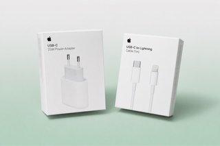 Apple Cargador USB-C 20W y Cable USB-C a Lightning