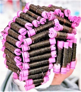 MECHAS COLOR ALISADO Y MOLDEADOS