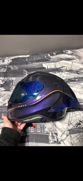 Casco Nexx XR3R Azul/Morado Deportivo
