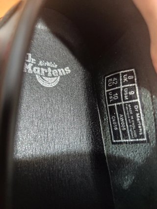 Mocasines Dr. Martens negros