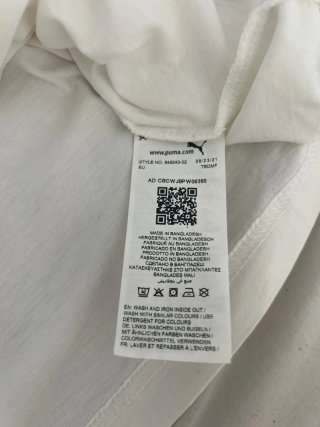 Camiseta Puma Blanca