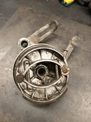 Porta zapatas freno Montesa Enduro 75