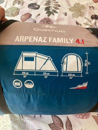 Tienda Arpenaz family 4.1
