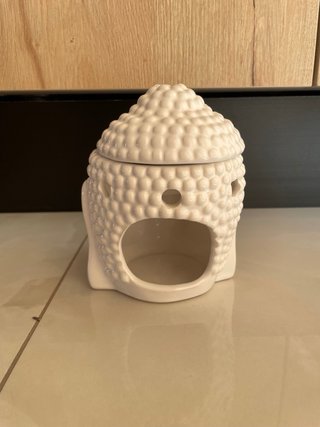 Bruciatore di aromi a forma di testa di Buddha
