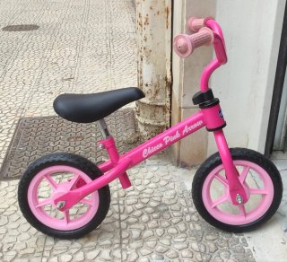 Bicicletas infantiles rosas