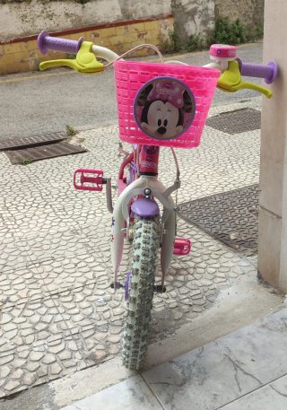 Bicicletas infantiles rosas