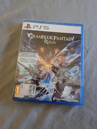 Granblue Fantasy Relink PS5 semiprecintado.