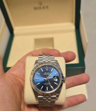 Rolex Datejust Acero Jubilee Esfera Azul