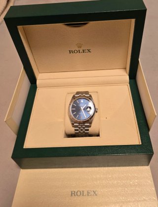 Rolex Datejust Acero Jubilee Esfera Azul