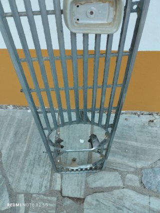 Grelha Fiat 124 de liga Cromada