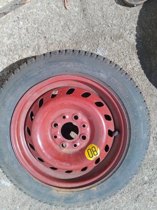 Ruedas repuesto Fiat Cinquecento + Gato